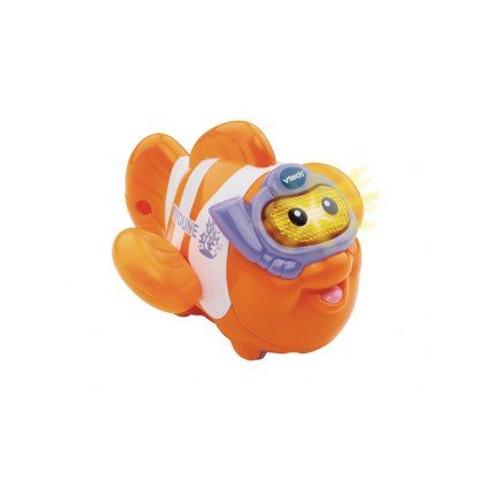 Tut Tut Marins Vtech - Titoune Le Poisson Clown Sons Et Lumieres - Version Fr - Jouet 2 En 1 : Bain / Hors De L'eau