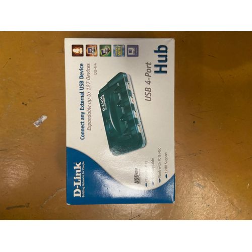 D-Link DUB 1340 - concentrateur (hub) - 4 ports