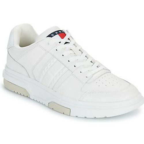 Tommy Hilfiger - Baskets Basses Brooklyn En Cuir - Beige - 40