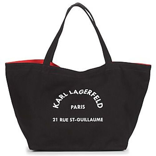 Karl Lagerfeld K/RUE ST GUILLAUME CANVAS Colour Noir