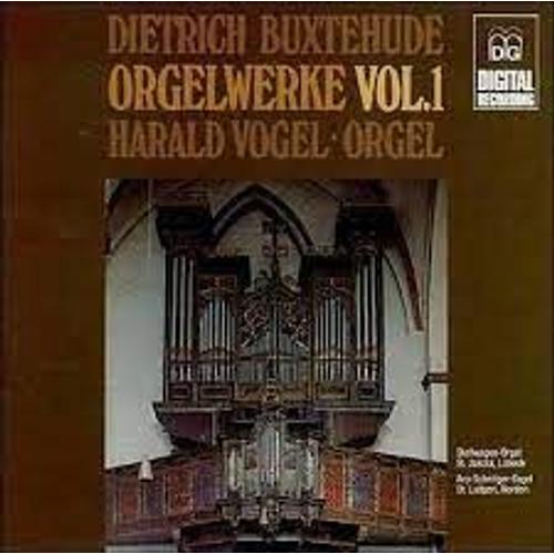 Dietrich Buxtehude Préludes Passacaille Toccata Choral Puer Natus In Bethlehem Nun Lob Ach Herr Mich Armen Sünden Par Harald Vogel Orgue De Saint-Jacob À Lübeck Et Saint Ludgeri À Norden C.D Mdg 1987