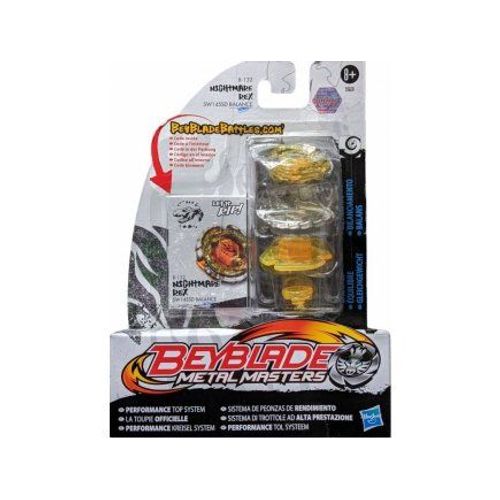 Toupie Beyblade Metal Masters Nightmare Rex Et Son Lanceur - Toupie Type Equilibre