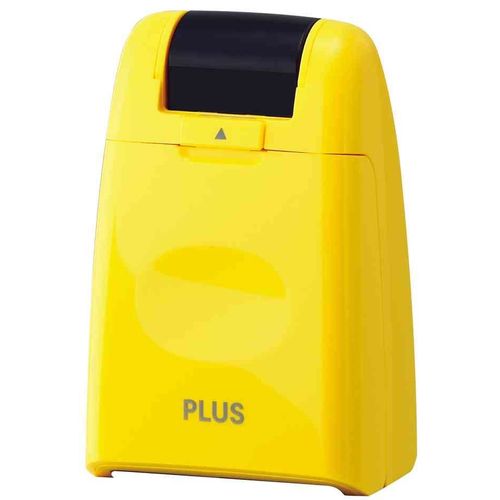 Plus Japan Tampon Roulant Camouflage / Protection Des Données 50 M Boitier Jaune
