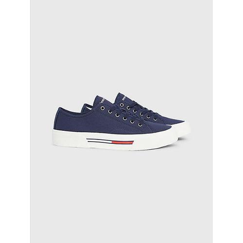 Basket Tommy Jeans Canvas Homme Bleu - 44