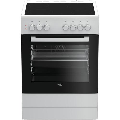 Cuisinière vitrocéramique Beko FSE67100GWS