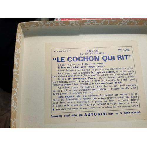 Le cochon qui rit Dujardin - Jeu de société d'occasion Revaltoys