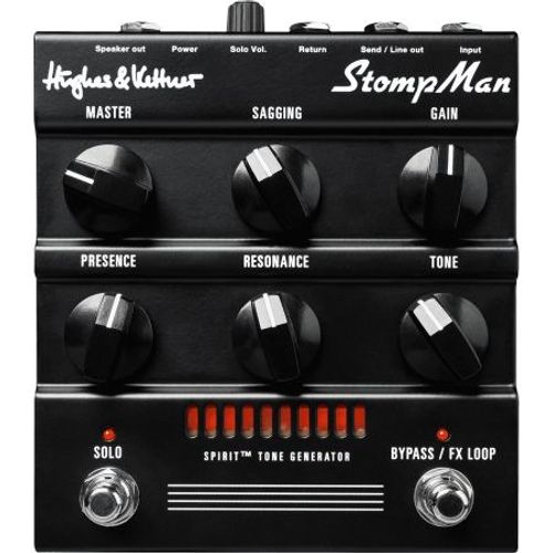 Hughes & Kettner Stompman - Pédale De Préampli Amplifié - 50w