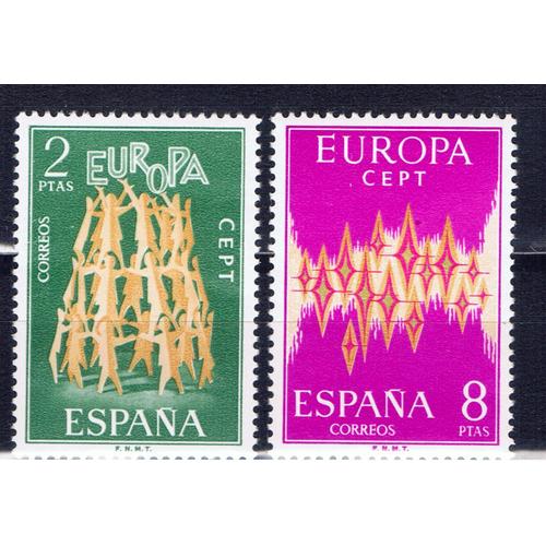 Espagne Europa Cept 1972 Neufs** Luxe