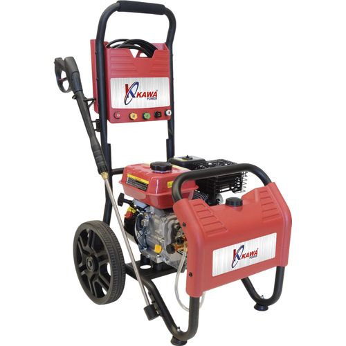 Nettoyeur Haute Pression Avec Moteur Essence 208cc, 180 Bar - Kawapower