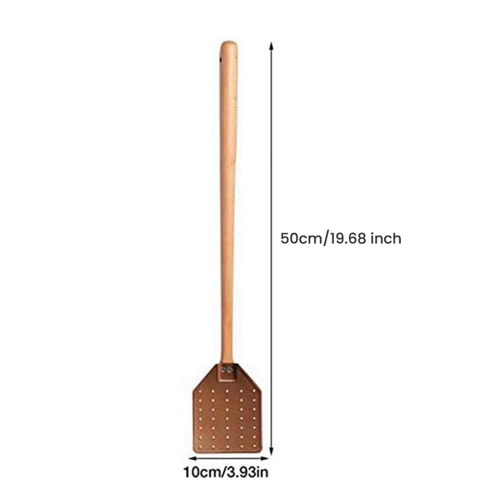 2X Tapette  Mouche en Cuir PU, Manuelle Robuste avec Manche... - 4