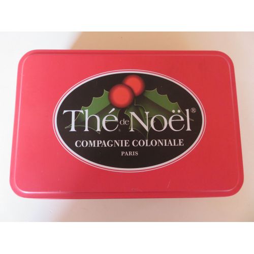 Boîte vide "Thé de Noël" Compagnie Coloniale