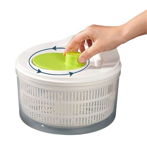 Déshydrateur de Légumes Domestique, Essoreuse à Salade D' Manuelle, Sèche-Linge, Gadgets Ménagers Cuisine