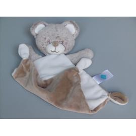 Doudou bébé beige à Prix Carrefour