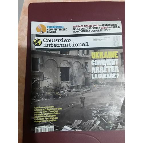 Courrier International 1639 Ukraine Commenr Arreter La Guerre