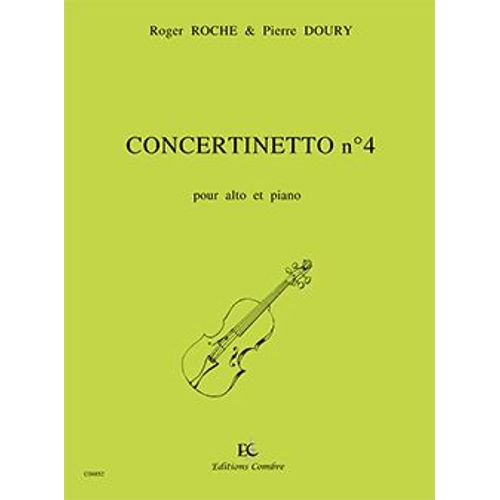 Roche Roger / Doury Pierre Concertinetto N°4 Alto