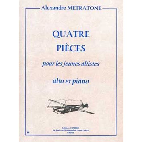 Metratone Alexandre Pièces Pour Jeunes Altistes (4) Alto