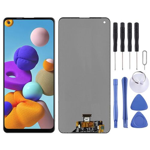 Écran Samsung Galaxy A21s Sm-A217 Lcd + Tactile Préassemblés (Original) + Outils (Noir)