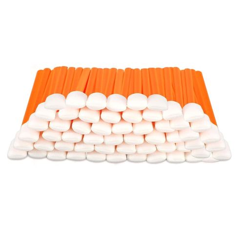 Paquet De 500 Tampons Nettoyage 5,1 Pouces, Embouts En Mousse, Bâtons Éponge Pour Imprimante, Électronique, Appareil Photo, Lentille Optique, Machine À Coudre