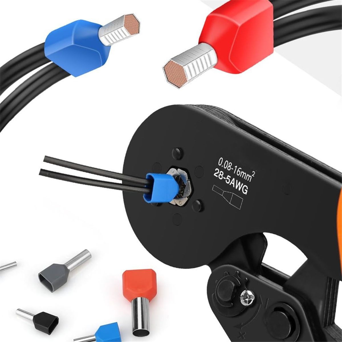 Kit De 750 Embouts  Double , Borne Connecteur Sertir, Doubl... - 2