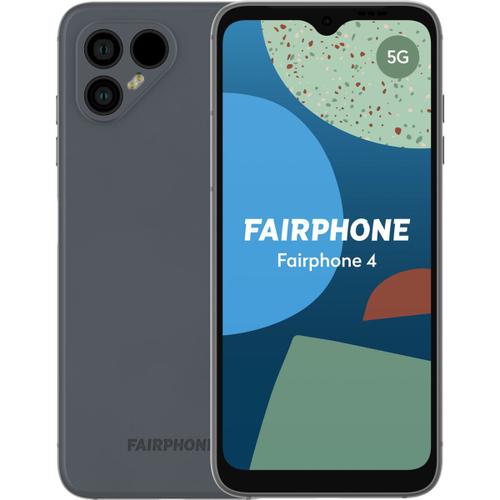 Smartphone FAIRPHONE Pack Fairphone 4 Gris 128Go + Earbuds