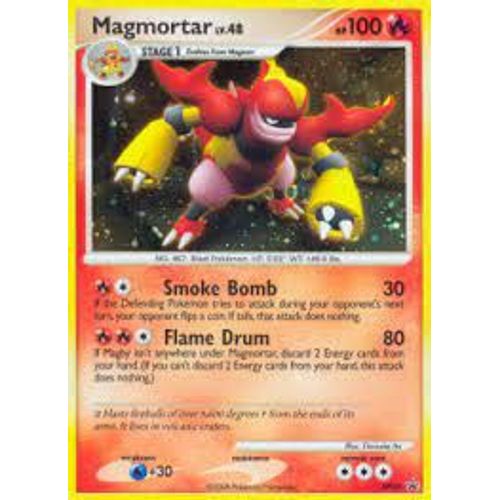 Magmortar Dp20 Holo Rare Pokemon Diamond Et Pearl Promo Card Nm 2008 Us
