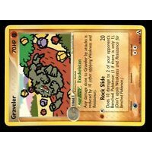 Pokemon Ex Legend Maker Unco N°051/086 Graveler