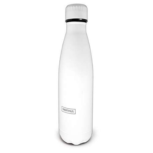 NERTHUS Vin Bouquet FIE 130 ? Thermo Double Paroi INOX, 27 x 7 cm, 500 ML, Acier Inoxydable, Argent métallique, 0 cm