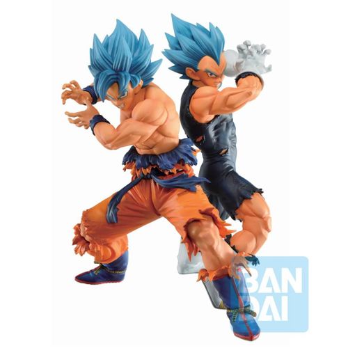 Dragon Ball - Son Goku & Vegeta - Figurines Ichibansho 21cm