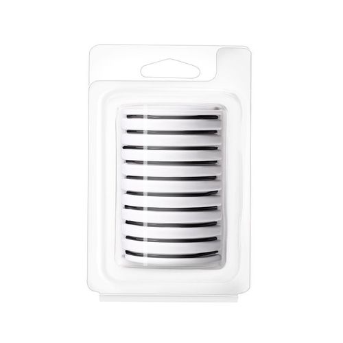 Bandes De Faux Cils Autocollantes, Paquet De 10 Le Noir Le noir