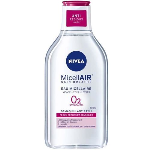 Nivea Eau Micellaire - Pour Peaux Seches Et Sensibles - 400 Ml 