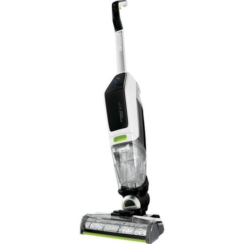 BISSELL CrossWave X7 Plus Pet Select 3401N - Aspirateur - balai - sans sac - noir/blanc avec accents cha cha lime chargeur inclus