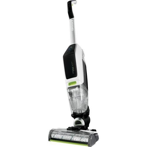 BISSELL CrossWave X7 Plus Pet Select 3401N - Aspirateur - balai - sans sac - black/white with cha cha lime accents chargeur inclus