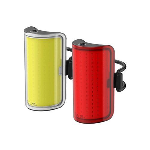 Set D'éclairage Knog Kn440 Jaune Et Rouge