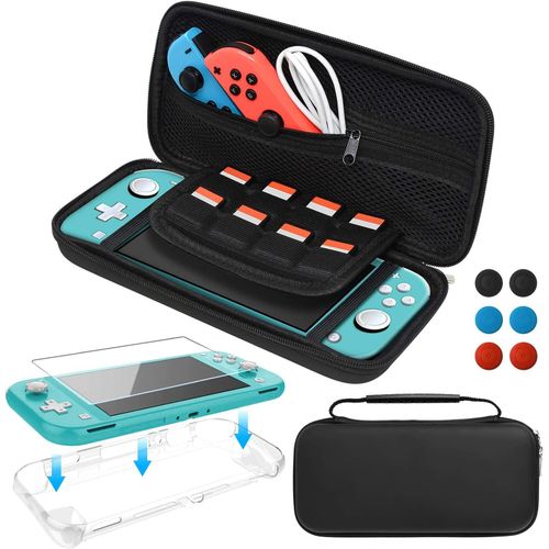 Ensemble D'accessoires Pour Nintendo Switch Lite Housse De Transport Souple Pour Console Protecteur D'écran