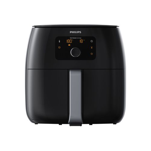 Philips Avance Collection XXL HD9650 Twin TurboStar - Friteuse avec peu d'huile - 2.2 kWatt - noir