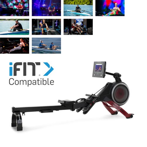 Rameur Pro R10 Connecté Ifit / Écran Tactile Hd 10" / 24 Niveaux De Résistance