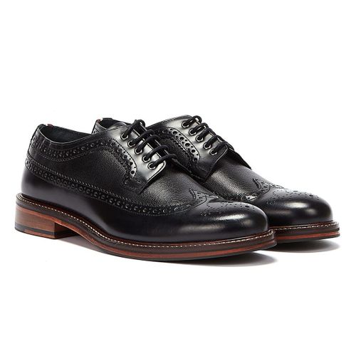 Ben Sherman Archie Brogue Chaussures Noires Pour Hommes - 44
