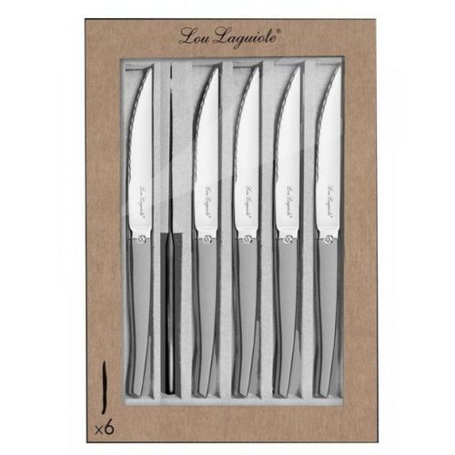 Laguiole - Coffret De 6 Couteaux À Steak - 251306mb02k35