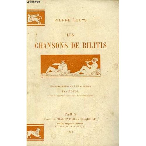 Les Chansons De Bilitis.