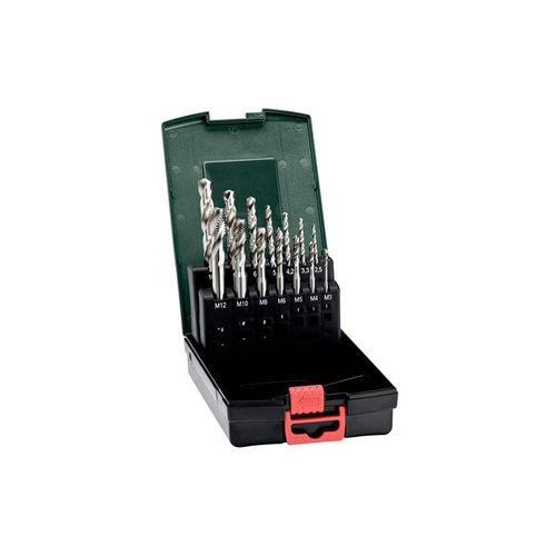Metabo Set de tarauds pour machines, 14 pièces - 627114000