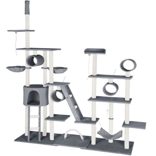 Arbre À Chat 261 Cm Gris Helloshop26 08_0000188