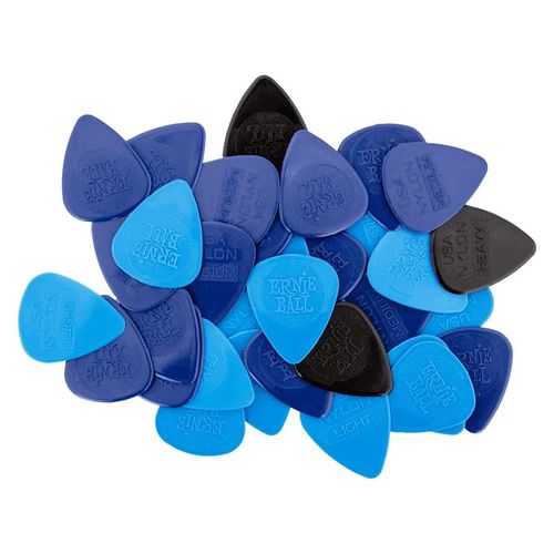 Ernie Ball 9133 - Mediators Nylon Sachet De 50 Panaché