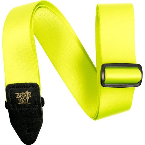 Ernie Ball 5320 - Sangle Premium Jaune Fluo