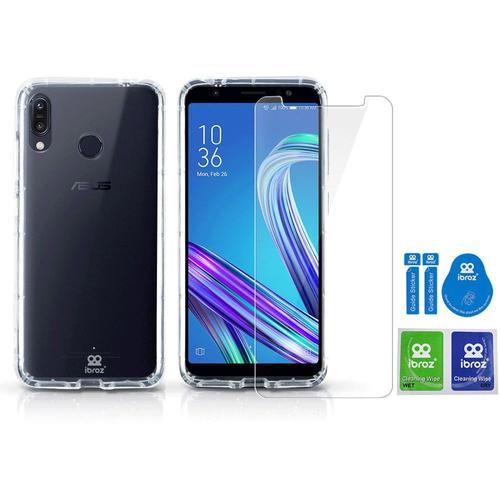 Coque + Protège Écran Ibroz Zenfone Max Pro M1 Zb601kl - Coque Antic