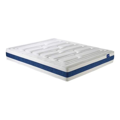 Paris Prix - Matelas À Mémoire De Forme "Fresh" 140x190cm Blanc