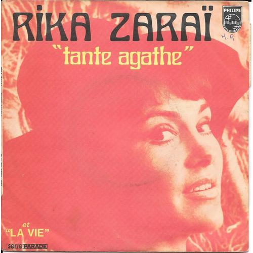 Rika Zaraï - Tante Agathe / La Vie [Vinyle 45 Tours 7"] 1970