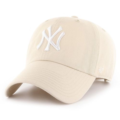 47 Brand Adjustable Cap - Clean Up New York Yankees Natural