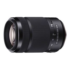 Objectif Sony SAL55300 - Fonction Télé - 55 mm - 300 mm - f/4.5-5.6 DT SAM - Sony A-type - pour Handycam NEX-VG900; a SLT-A57, SLT-A58, SLT-A65, SLT-A77; a3000