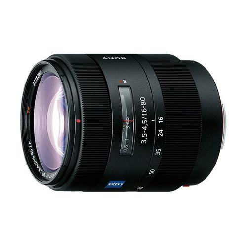 Objectif Sony SAL1680Z - Fonction Zoom - 16 mm - 80 mm - f/3.5-4.5 Vario-Sonnar T* - Sony A-type - pour a1 ILCE-1