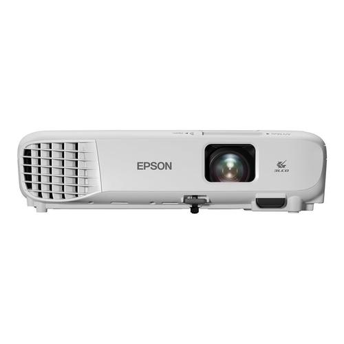 Epson EB-W06 - Projecteur 3LCD - portable - 3700 lumens (blanc) - 3700 lumens (couleur) - WXGA (1280 x 800) - 16:10 - 720p